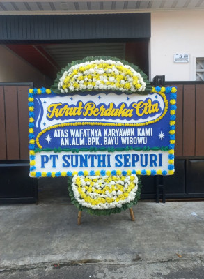 Papan Bunga Duka di Matagara