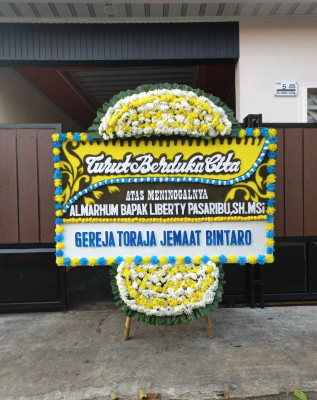 Papan Bunga Duka di Matagara