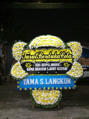 Papan Bunga Duka di Matagara